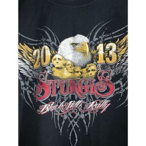 Fruit of the loom black Sturgis South Dakota graphic T-shirt XL
